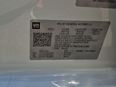 2022 Chevrolet Silverado 3500 HD LTZ