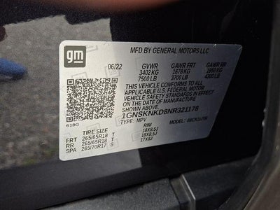 2022 Chevrolet Tahoe LT