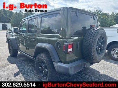 2022 Jeep Wrangler Unlimited Willys