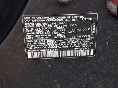 2024 Volkswagen Atlas 2.0T SE w/Technology
