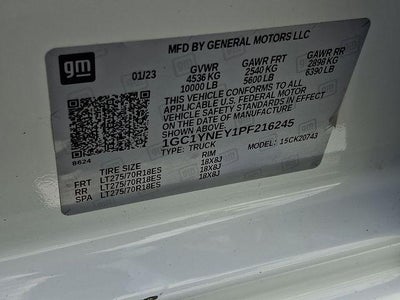 2023 Chevrolet Silverado 2500 HD LT