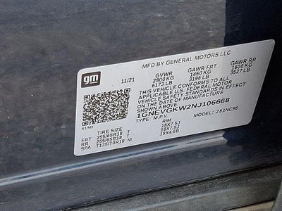 2022 Chevrolet Traverse LT Cloth