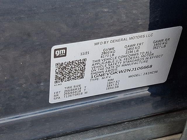 2022 Chevrolet Traverse LT Cloth