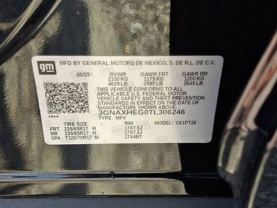 2026 Chevrolet Equinox LT