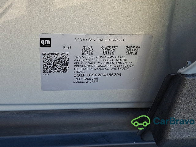 2023 Chevrolet Bolt EV 2LT