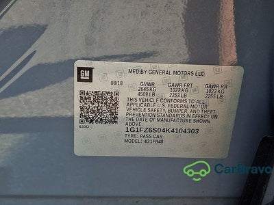 2019 Chevrolet Bolt EV Premier