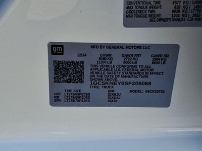 2025 Chevrolet Silverado 2500 HD LT