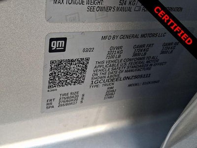 2022 Chevrolet Silverado 1500 RST