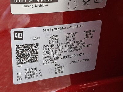 2026 GMC Acadia Elevation