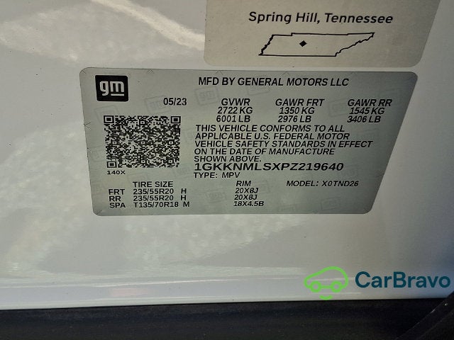 2023 GMC Acadia SLT