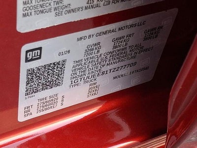 2026 GMC Sierra 1500 AT4
