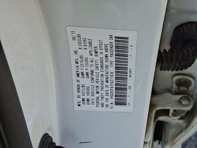 2015 Honda Accord Sedan EX-L