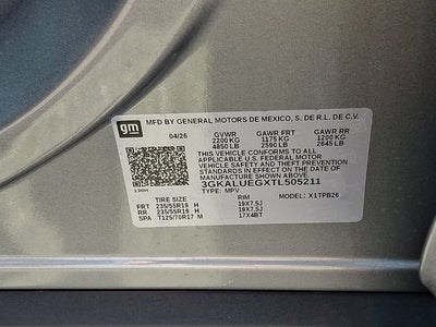 2026 GMC Terrain Elevation
