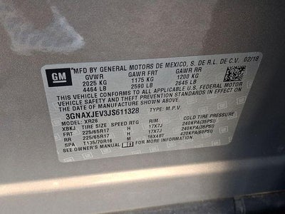 2018 Chevrolet Equinox LT