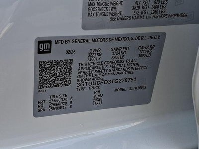 2026 GMC Sierra 1500 Elevation
