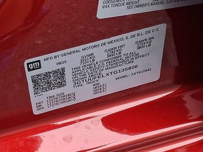 2026 GMC Sierra 1500 AT4X