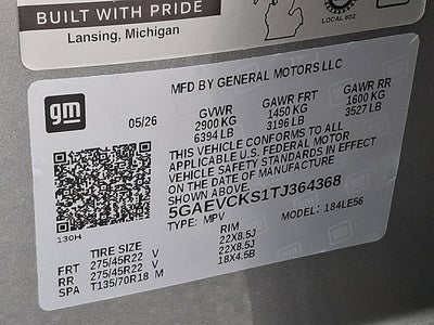 2026 Buick Enclave Avenir