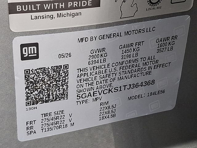 2026 Buick Enclave Avenir