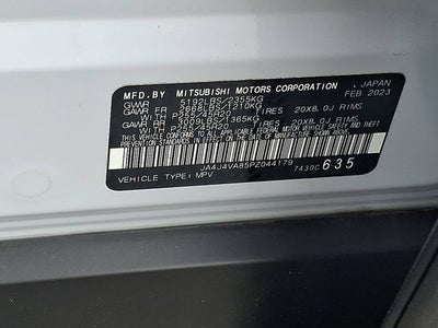 2023 Mitsubishi Outlander SEL Black Edition S-AWC