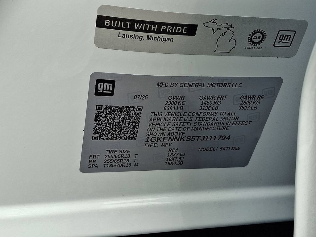 2026 GMC Acadia Elevation