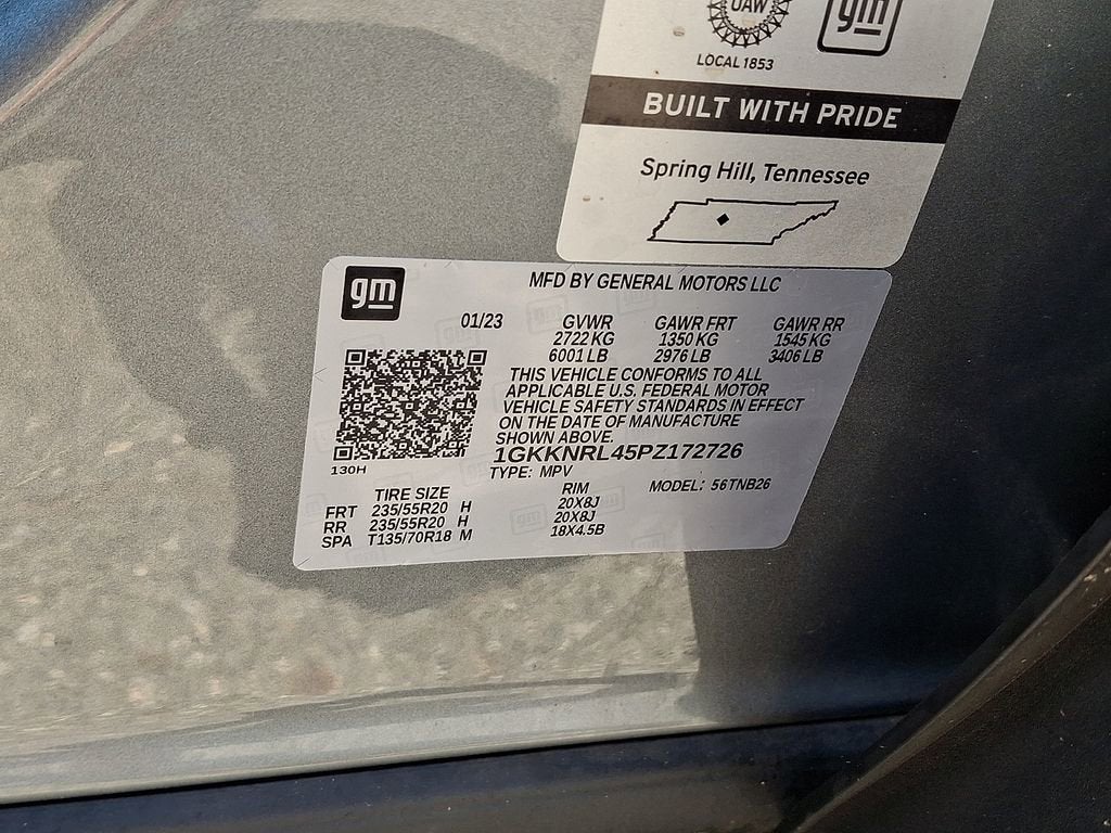2023 GMC Acadia SLE