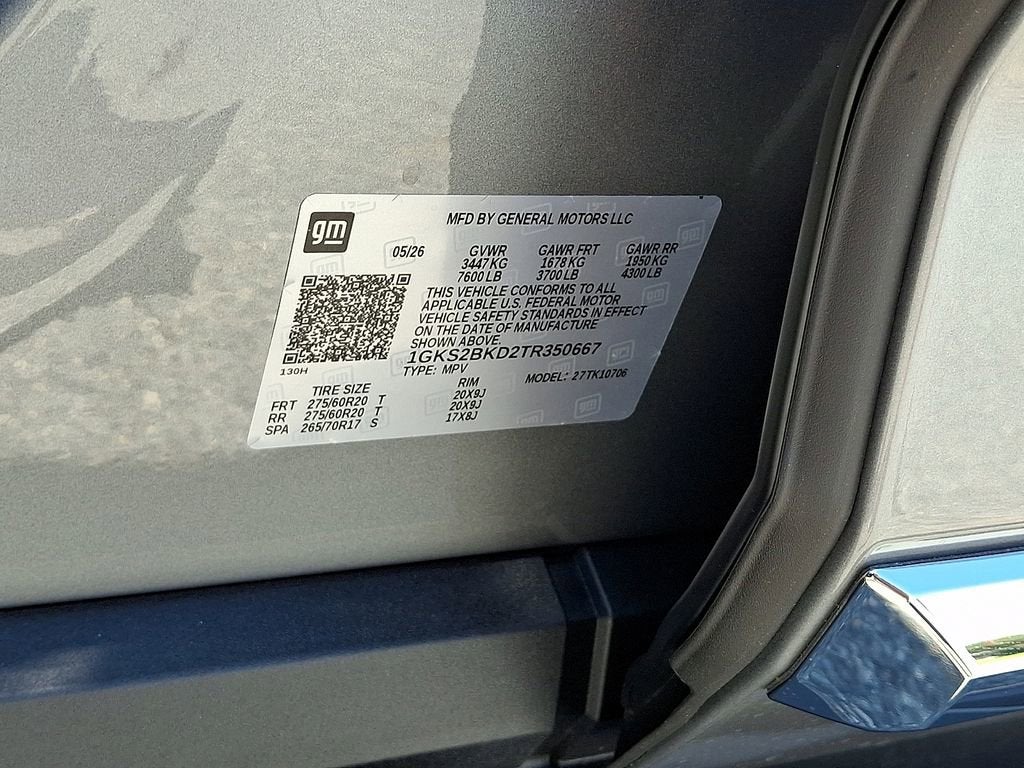 2026 GMC Yukon Elevation