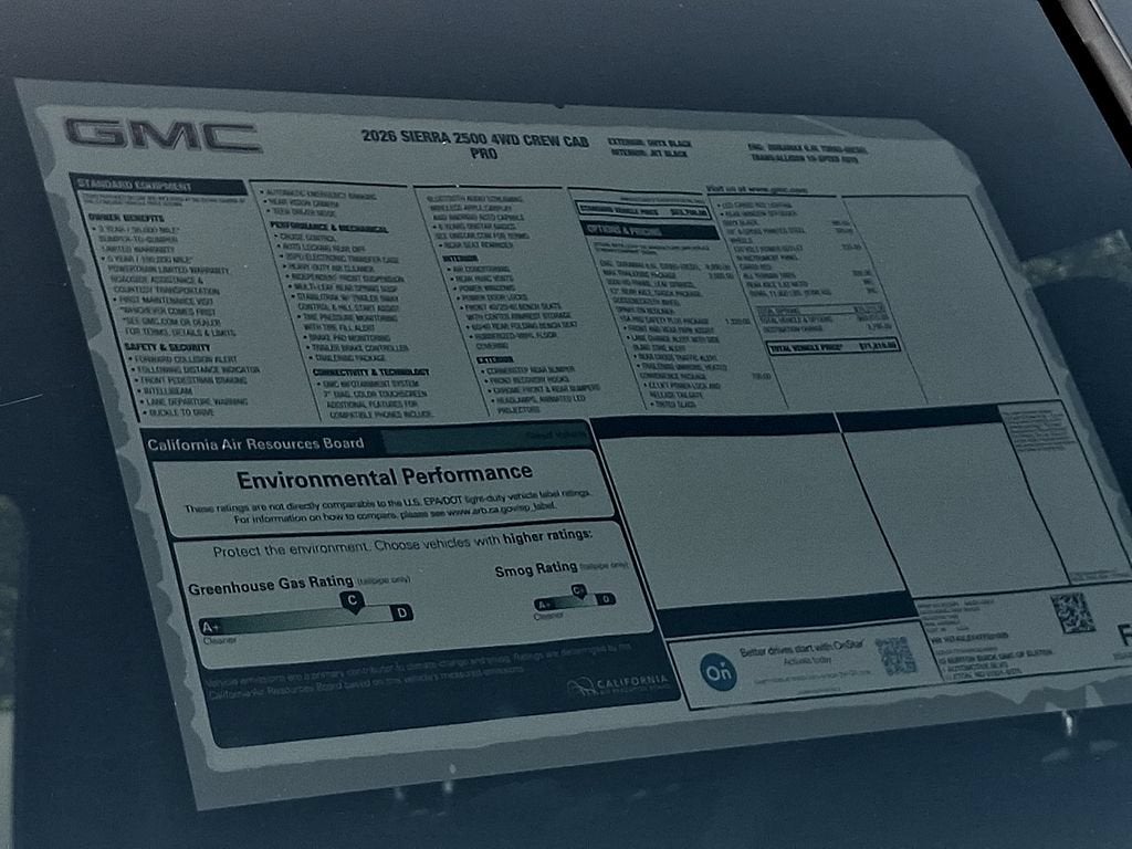 2026 GMC Sierra 2500 HD Pro