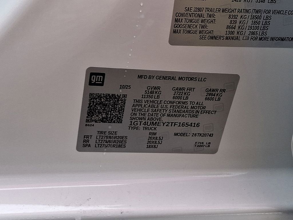 2026 GMC Sierra 2500 HD SLE