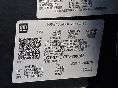 2026 GMC Sierra 3500 HD Denali Ultimate