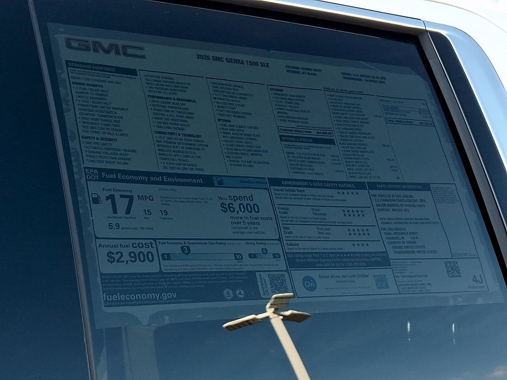 2026 GMC Sierra 1500 SLE
