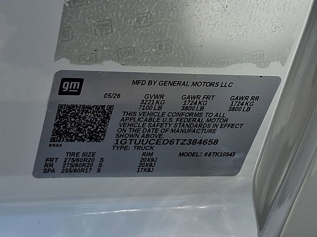 2026 GMC Sierra 1500 Elevation