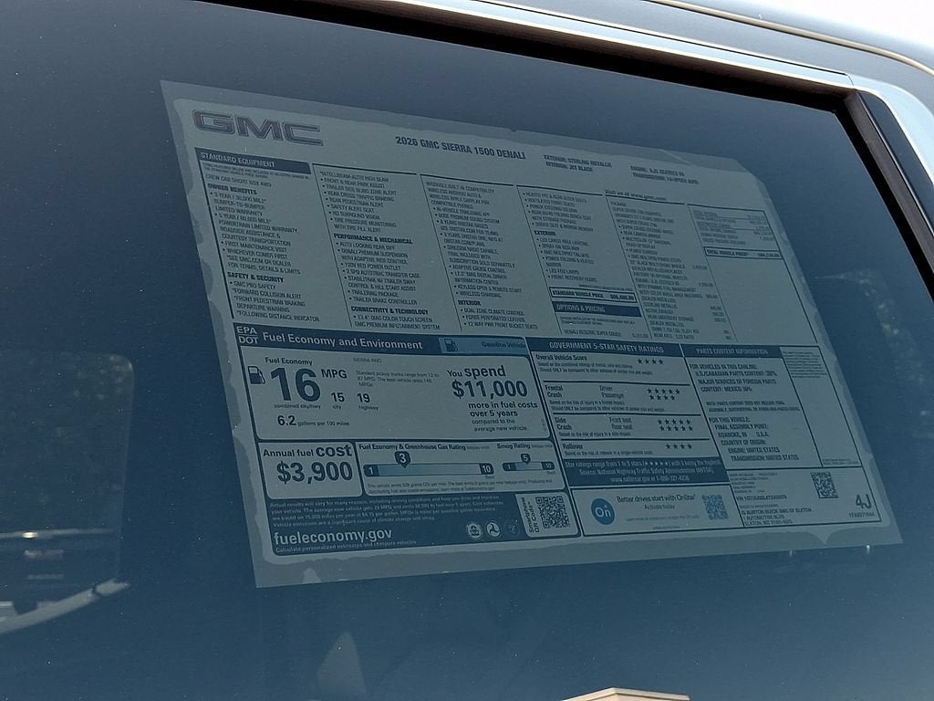 2026 GMC Sierra 1500 Denali