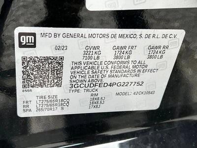 2023 Chevrolet Silverado 1500 LT Trail Boss