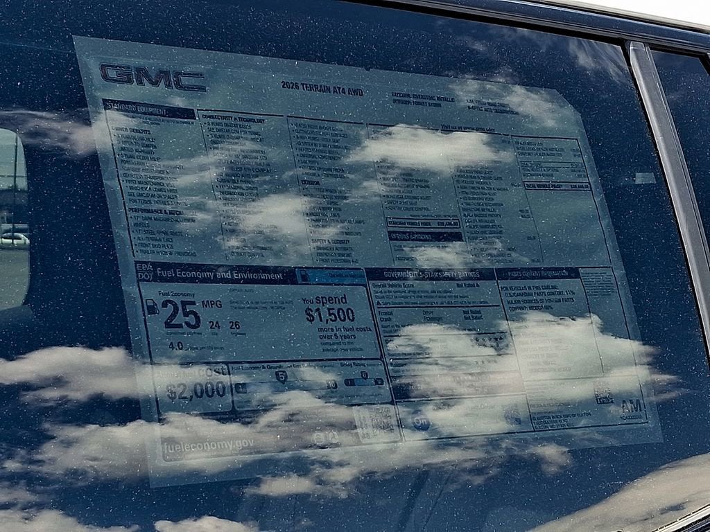 2026 GMC Terrain AT4