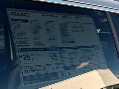 2026 GMC Terrain Denali
