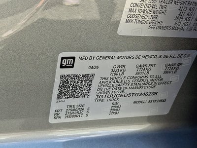 2026 GMC Sierra 1500 Elevation