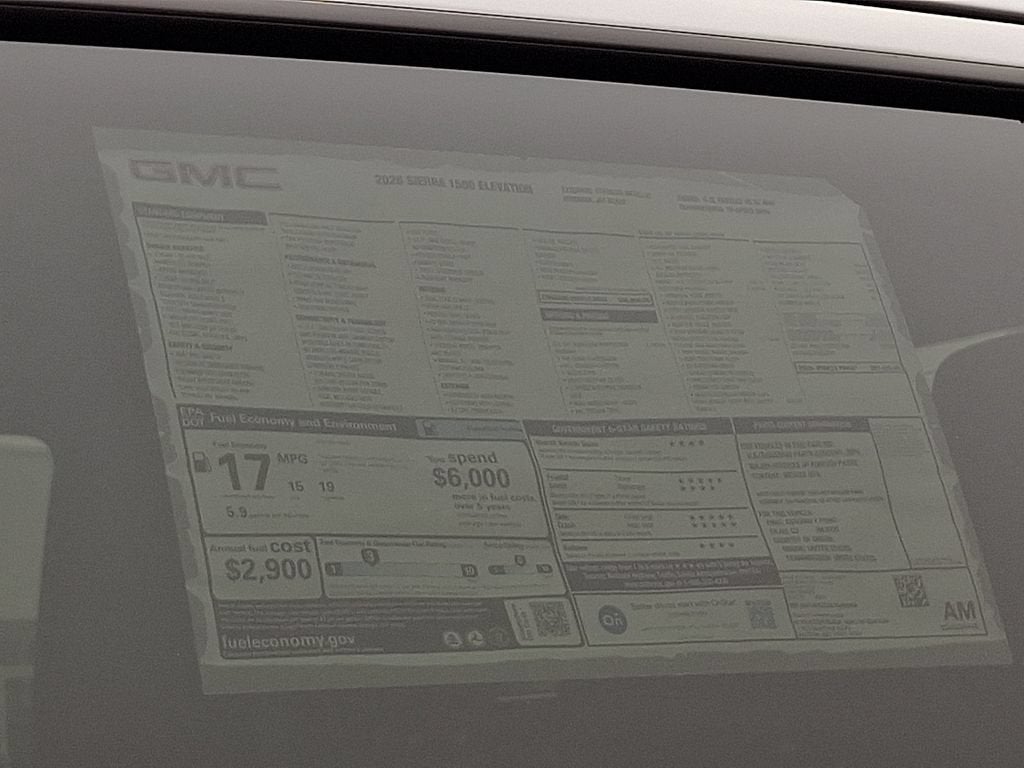 2026 GMC Sierra 1500 Elevation