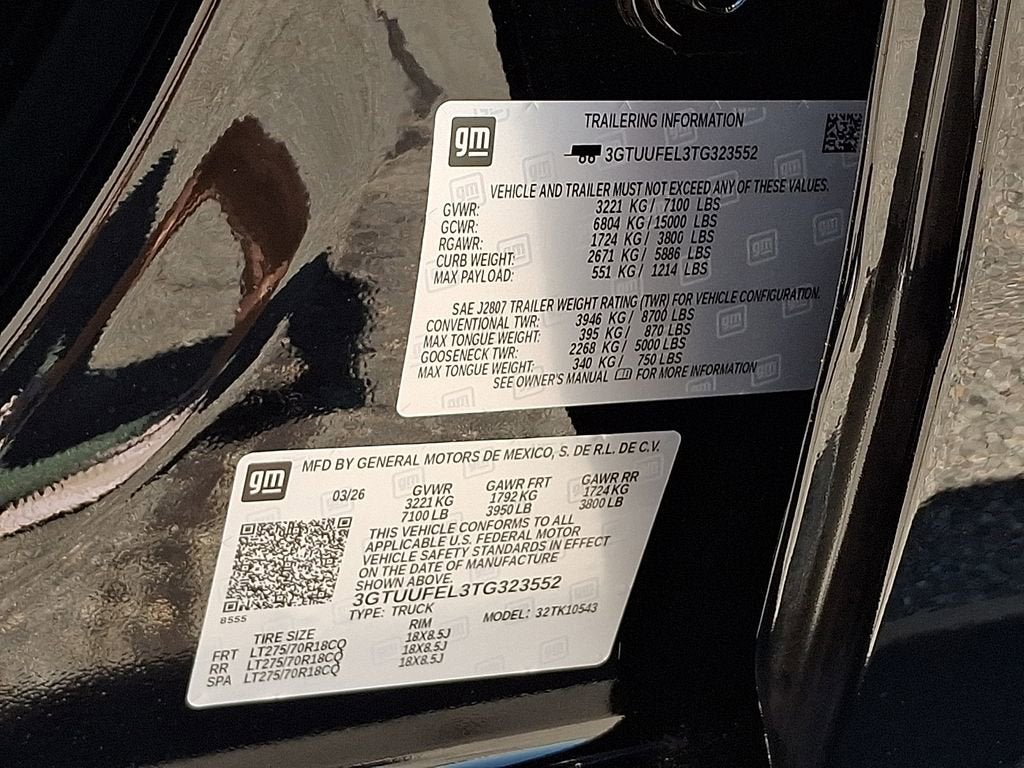 2026 GMC Sierra 1500 AT4X