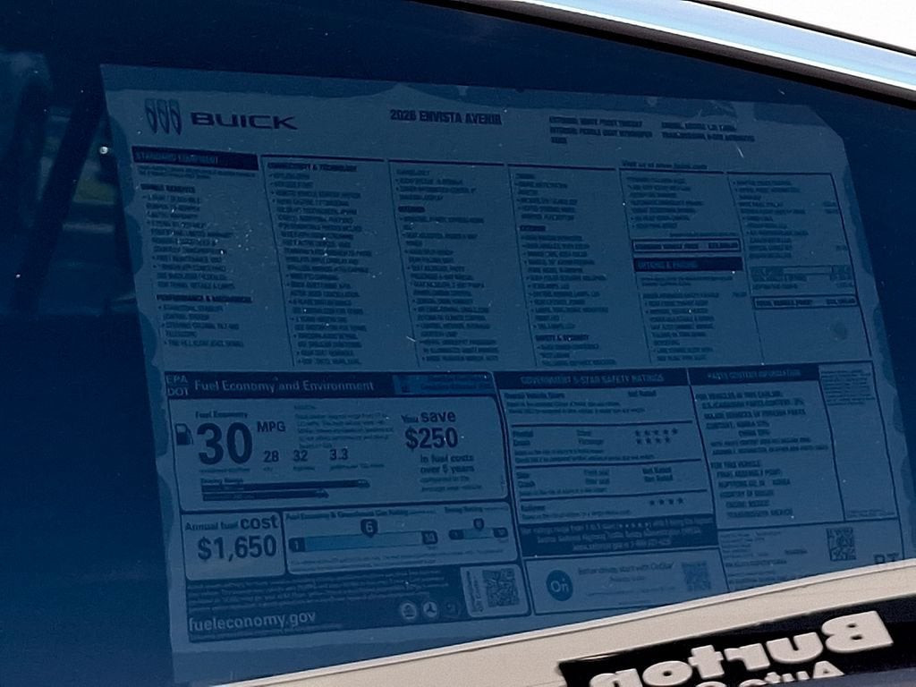 2026 Buick Envista Avenir