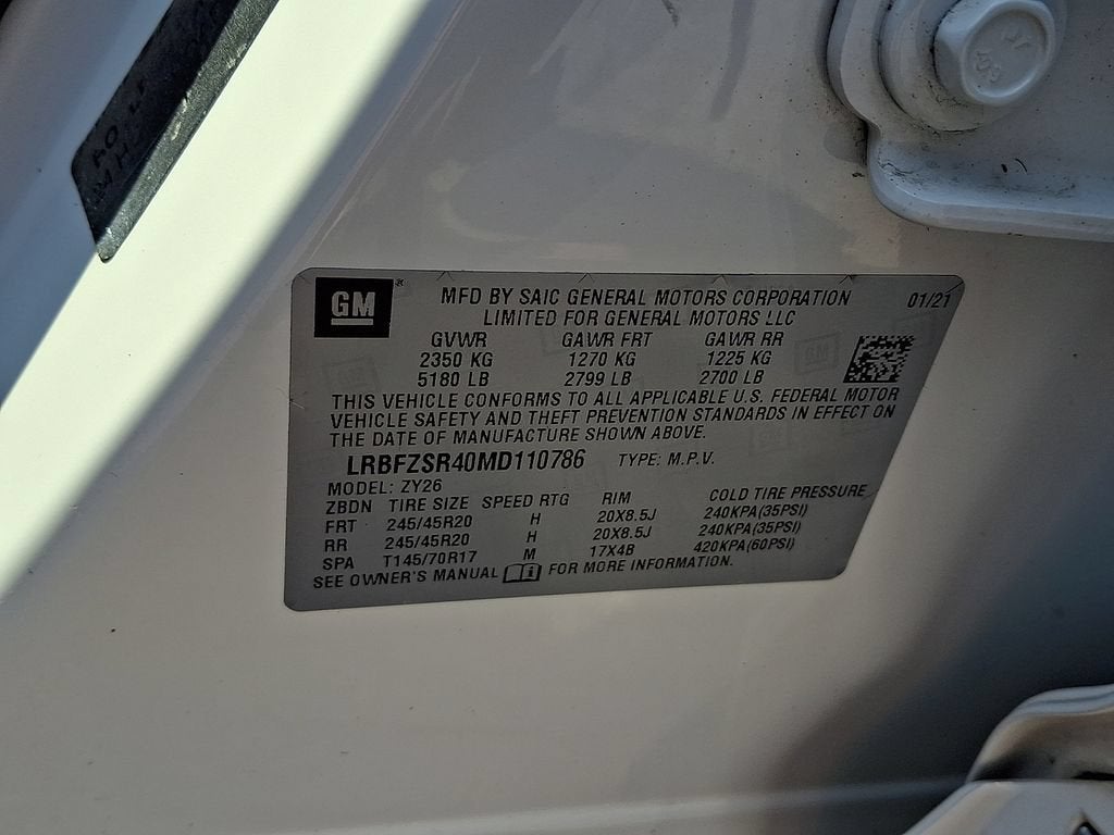 2021 Buick Envision Avenir