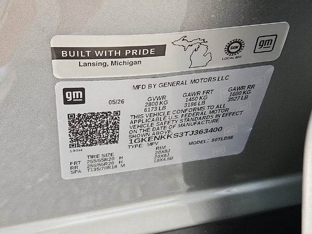 2026 GMC Acadia Elevation