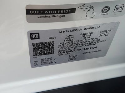 2026 GMC Acadia Elevation