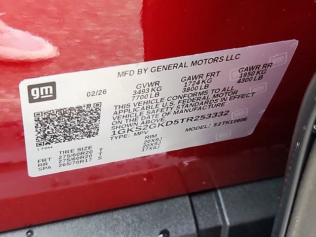 2026 GMC Yukon XL Elevation