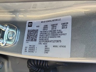 2026 GMC Canyon Elevation