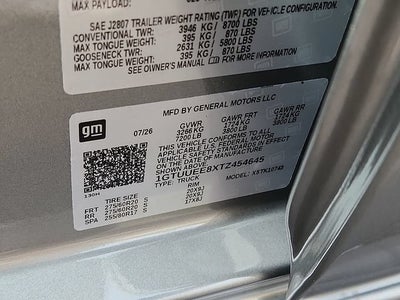 2026 GMC Sierra 1500 AT4