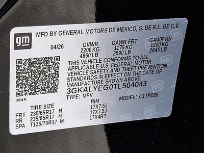 2026 GMC Terrain AT4