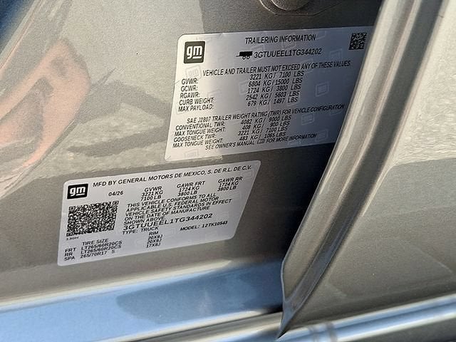 2026 GMC Sierra 1500 AT4