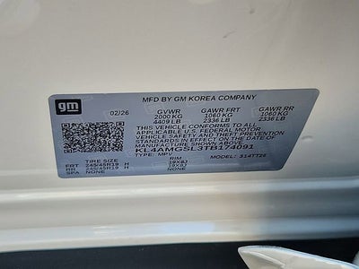 2026 Buick Encore GX Avenir