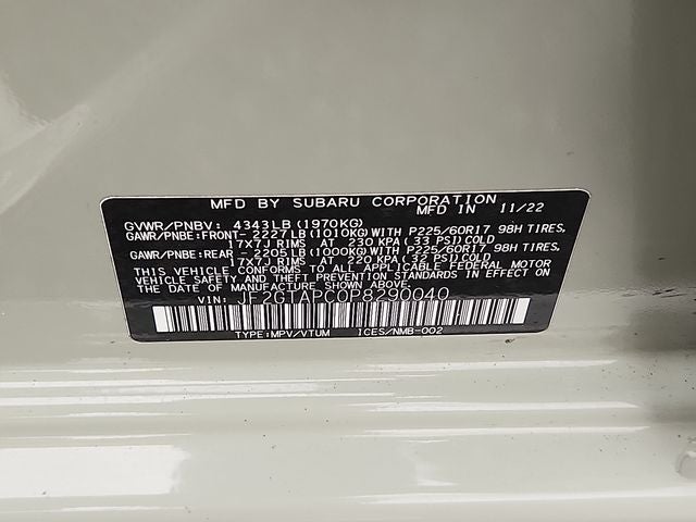 2023 Subaru Crosstrek Premium
