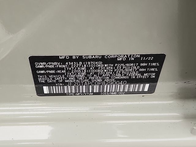 2023 Subaru Crosstrek Premium